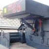 Detalle De La Zona De Trabajo De La Cams Pavijet MG6 Con Componentes Hidráulicos.