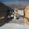 Detalle frontal de las cuchillas y ejes de la trituradora CAMS FTR 1500 FTR 1200 FTR 1000 y FTR 750 con accionamiento eléctrico suministrada por GRUPOCIBSA.