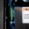 Indicador de nivel de aceite hidráulico en la mini excavadora eléctrica SANY SY19E SY19E2.