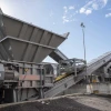 Planta De Trituración Eléctrica Cams UTS 1000 En Funcionamiento Para Reciclaje De Materiales.