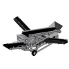 Render 3D de la criba eléctrica móvil CAMS UVS 36 con cintas desplegadas disponible en GRUPOCIBSA.