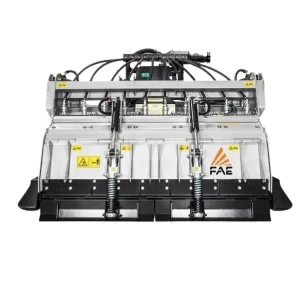 FAE MTH 250, FAE MTH HP 250, FAE MTH 225 y FAE MTH HP 225 en GRUPOCIBSA, trituradora multifunción para tractor con PTO 1000 rpm, estabilizadora de suelos y fresadora de asfalto.