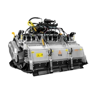 FAE MTH HP 250 en GRUPOCIBSA, trituradora multifunción para tractor 500 CV con máxima profundidad de trabajo y rotor de dientes fijos.