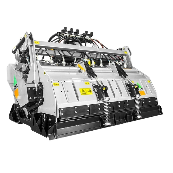 FAE STABI/H 225 en GRUPOCIBSA, estabilizadora de suelos para tractor con cabezal PTO para estabilización de firmes, reciclaje in situ de pavimento y trituración de piedra.