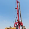 SANY SR125-MV, SANY SR175-MV, SANY SR285-MV y SANY SR400-MV en GRUPOCIBSA, perforadora SANY realizando cimentación profunda en obra