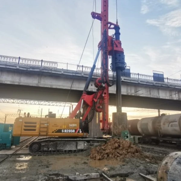 SANY SR125-MV, SANY SR175-MV, SANY SR285-MV y SANY SR400-MV en GRUPOCIBSA, equipo SANY con hélice continua para cimentación